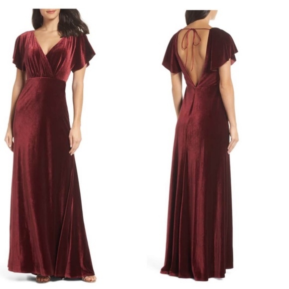 jenny yoo flutter sleeve